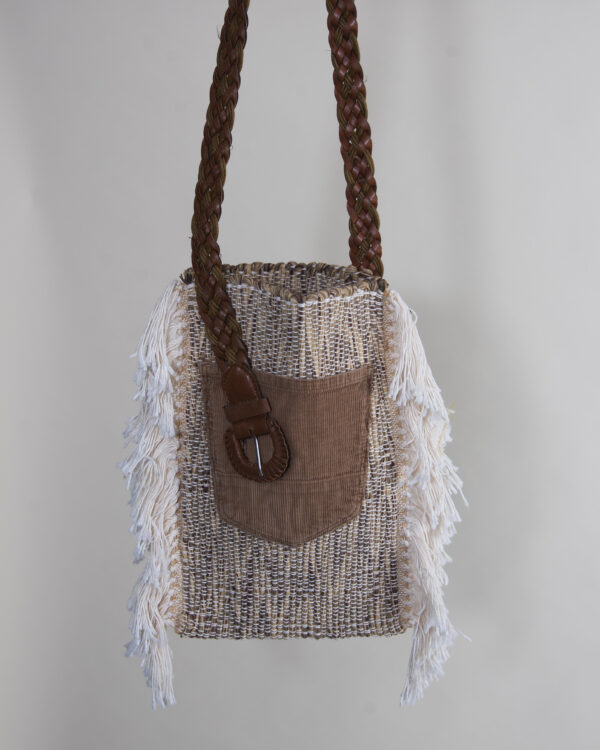 Tote Bag, Warm Neutrals, 9x14 - Image 3